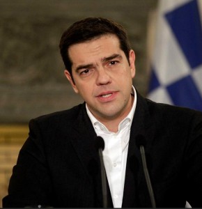 Pokerface? Alexis Tsipras. (dpa)