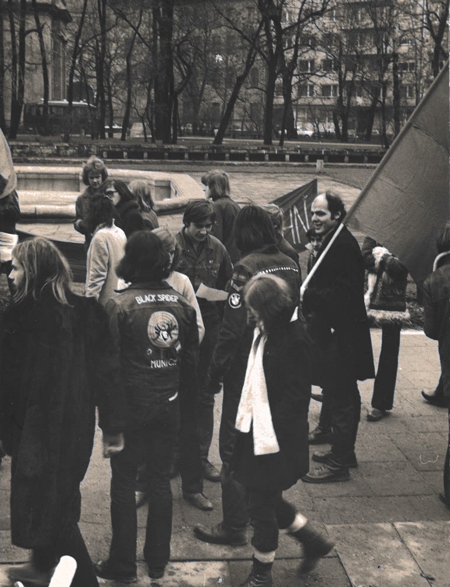 Derschatta Foto Demo München 1968