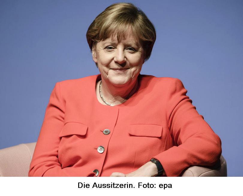 Merkel Aussitzerin